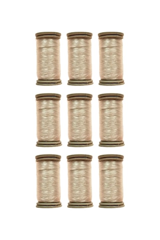 Tedar Hayalet İplik 200 Metre Şeffaf Boncuk Düğme İpi 9 Adet - Royaleks Najmaddin (No:1) 8.5Cm X 10.5 Cm
