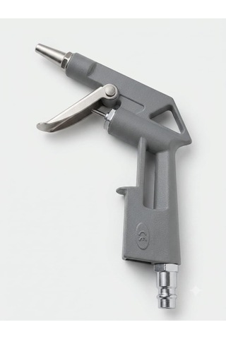 Kısa Nozullu Hava Tabancası Air Blow Gun, Kompresör Uyumlu, Metal Gövde, Endüstriyel Temizlik Ve Toz Giderme Ar