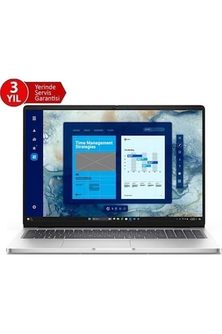 Dell Nb Pro 16 Ultra7 255u 16gb 512ssd Wın11pro Bto107 Pc16250 W 3 Yıl Yerinde