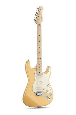 Donner Dst Seeker Deluxe Amfili Elektro Gitar Seti Vintage Yellow