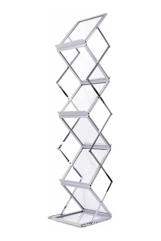 Portatif Katlanabilir Zigzag Broşür Stand 21 x 29.7 CM