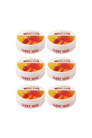 Sector Hairmate Superwax Strong Güçlü Turuncu Wax 150 Ml 6 Adet