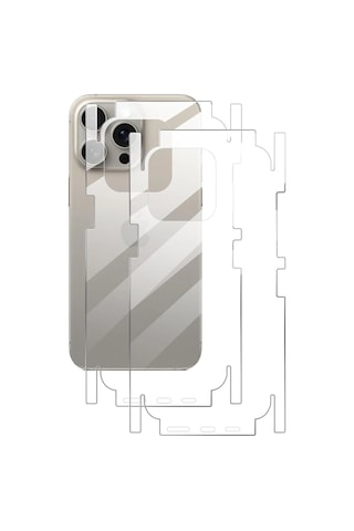 Mey İthalat Apple iPhone Uyumlu 16e 360 Full Body Arka Koruyucu