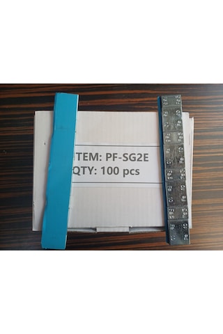 Yapıştırma Balans Kurşunu, Galvaniz Sac Üzeri Geniş Mavi Bantlı, 5-10 Gr 100 Ad/pk , 4 Pk 24kg Koli