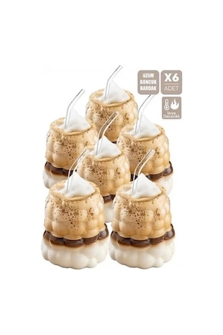 Üzüm Bardak Seti 60 Ml - 6 Adet Çok Renkli