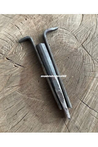 Bcn Çelik Taş Kırma Çivisi Çelik Kaya Yarma Çivisi Taş Yarma Çivisi 15cm 15cm