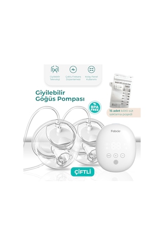Fabcio Mamma Çiftli Giyilebilir Smart Göğüs Pompası