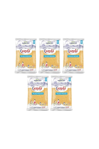 Yayla Pilavlık Bulgur 5 x 1 KG