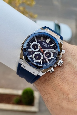 Ferrucci Fcıste363 Erkek Kol Saati Gümüş