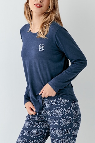 Arnetta Kadın Mavi Pijama Takımı Ar3400-s-v1 Mavi