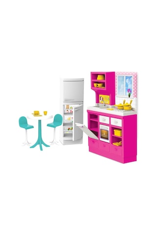 Fen Toys Linda'nın Aksesuarlı Oyuncak Aşçı Mutfak Seti