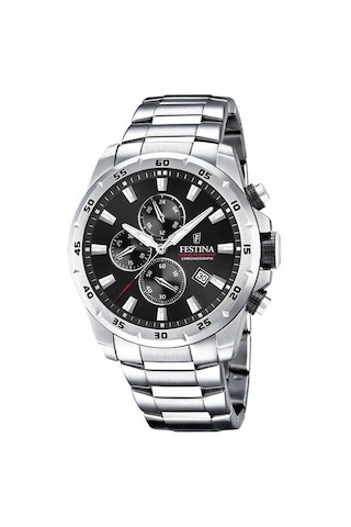 Festına F20463/4 Chrono Sport Erkek Kol Saati Gümüş
