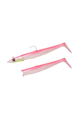 Savage Gear Sandeel V2 14 cm 33 gr 2+1 Pink Pearl Silver