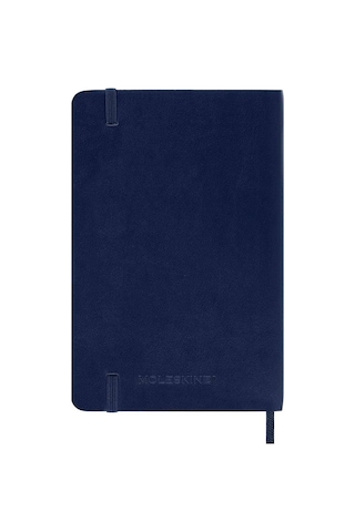 Moleskine 12 Ay Haftalık Ajanda Cep Boy 9x14 Cm Yumuşak Kapak Safir Mavi Safir Mavisi