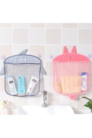 Suofeng Gri Ağızlı Ev Depolama Çanta, Mutfak/banyo Çeşitli Eşya Saklama, Pratik Kullanım, Dayanıklı Malzeme, 44g Gri