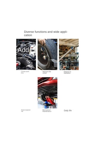 Tork Anahtarı Ayarlanabilir Ön Ayarlı Kg Araba Lastiği Seti 3/8 Inç 19-110n.m 6815 Takımlar Yok