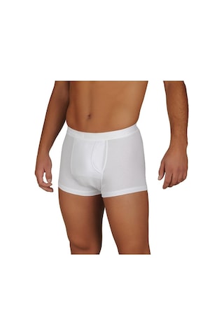 Caretex Hafif Emici Boxer Erkek Külot L Beyaz