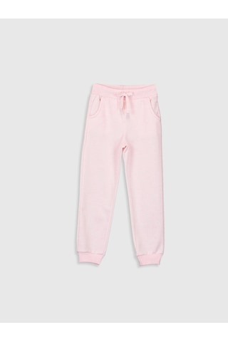 LC Waikiki Lcw Kids Pembe Kız Çocuk Jogger Eşofman Altı Pembe Melanj E6r
