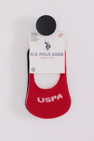 U.S. Polo Assn. U.s. Polo Assn Bebek Erkek Bebek Beyazlacivertkırmızı Bebek Corap Beyaz/lacivert/kırmızı