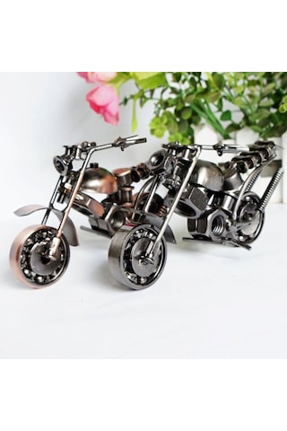 El Yapimi Dekoratif Metal Motor El Yapimi Dekoratif Metal Motor