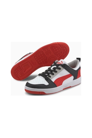 Puma Rebound Lay Up Lo Sl Erek Spor Ayakkabı 36986609 Beyaz E-110 001