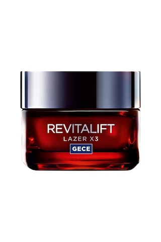 L'Oreal Paris Revitalift Laser X3 Yoğun Gece Kremi 50 ML