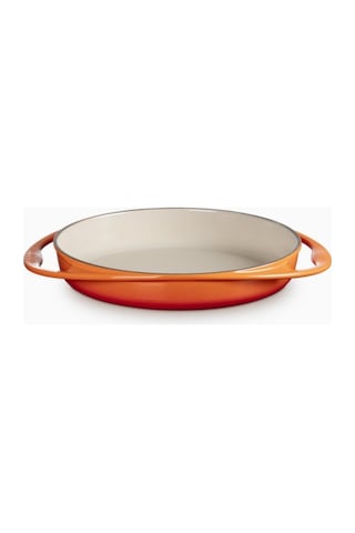 Le Creuset Döküm Tatin Fırın Kabı Profesyonel Pişirme Fırın Tepsisi Turuncu 28 Cm