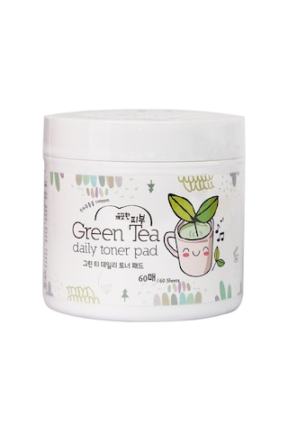 Yeşil Çaylı Tonikli Peeling Etkili Temizleme Pedi Esfolio Green Tea Daily Toner Pad