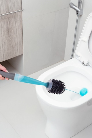 Banyo,tuvalet,klozet Temizleme Fırçası Gri