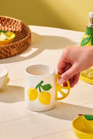Karaca Lemon Kupa 280 Ml Sarı