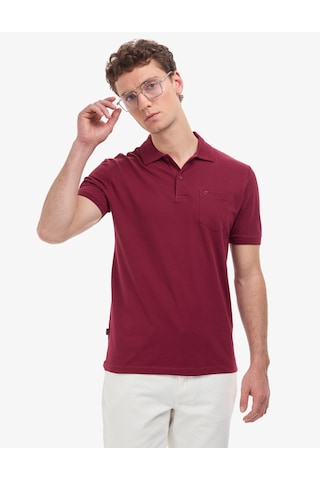 Pierre Cardin Erkek Bordo Tişört Basic 50325290-vr014
