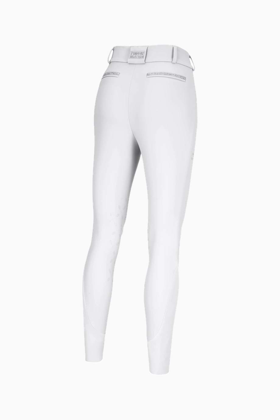 Pikeur Ceelina Griptec Knee Ss26 Lüks Kadın Binici Taytı Beyaz