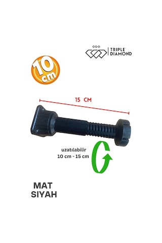 Ayarlanabilir 10cm -15cm Dolap Mobilya Mutfak Tezgah Yükseltici Ayağı Siyah Denge Ayakları 4 Adet Renkli
