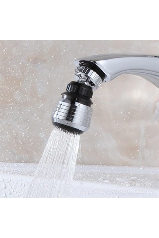 Qingmipy Plastik Metal-eşdeğer Su Tasarruflu Musluk, Mutfak İçin Kolay Kurulum, Püskürtücü Fonksiyonlu, Parça Satışı