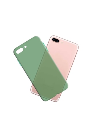 Apple Uyumlu iPhone 7 Plus / 8 Plus Ultra İnce Zar Telefon Kılıfı