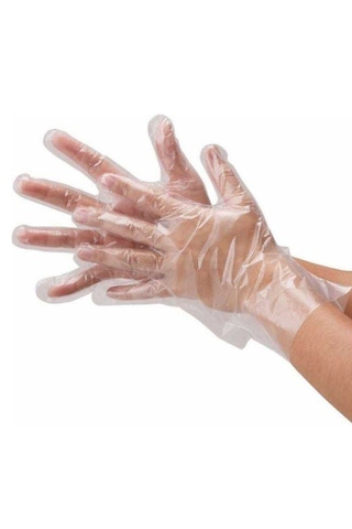 Şeylişeyler Şeffaf Eldiven Large 100 Adet - 1 Paket