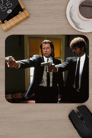 Pulp Fiction Ucuz Roman Tarantino V2 22x18 Gaming Kauçuk Kaymaz Taban Mouse Pad Fare Altlığı