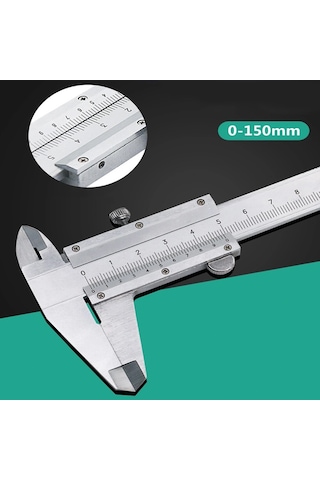 Kumpas - Çelik Kumpas 0,01 Mm - 150mm 6inc Crchmgo