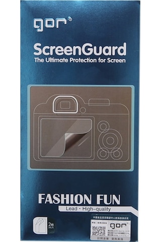 Gor Canon EOS M3 M5 M10 Uyumlu LCD Ekran Koruyucu 2'li