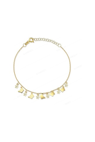 Kelebek Kombin Gümüş Takı Seti