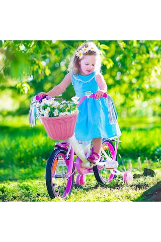 Youtek Küçük Siyah Pp Dikişli Sepet - Bisiklet, Scooter, Yürüme Arabası İçin Taşıma Sepeti Siyah