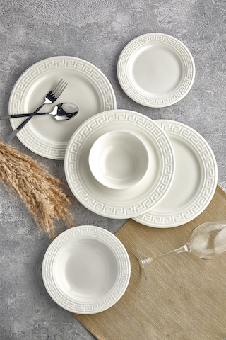 Cooker 6 Kişilik Milano 24 Parça Yemek Takımı Ckr4003