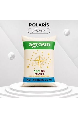 Agrosin Polaris 8.21.0 + 10 So3 + Me Organomineral Granül Gübre 25 Kg