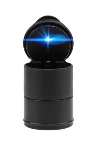 Led Işıklı Araç Içi Kapaklı Sigara Küllüğü Oto Bardaklık Uyumlu Bx40