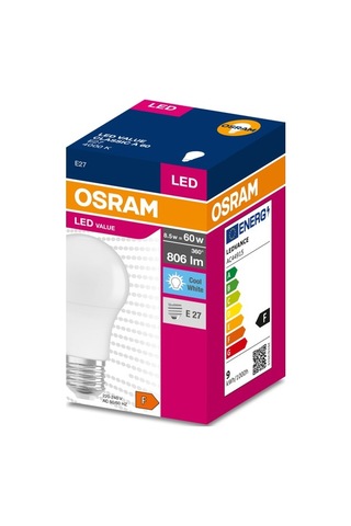 Osram Beyaz Led 8.5w 6500k 806lm E27 Duy Ampul