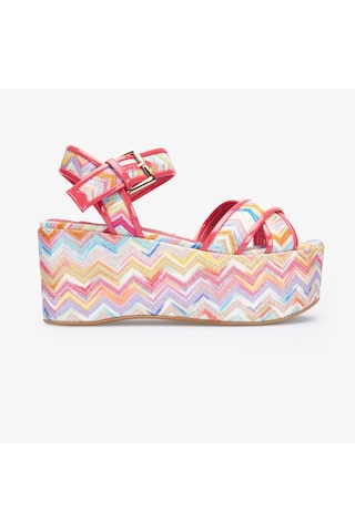 Mıssonı Missoni Kadın Renkli Sandalet
