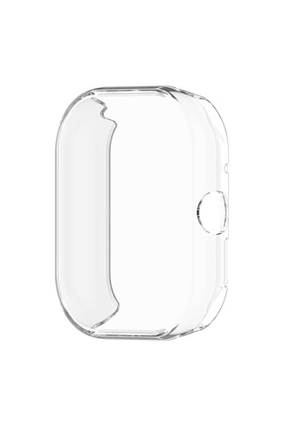 Xiaomi Redmi Watch 4 Uyumlu Şeffaf Silikon Kasa Ve Ekran Koruyucu