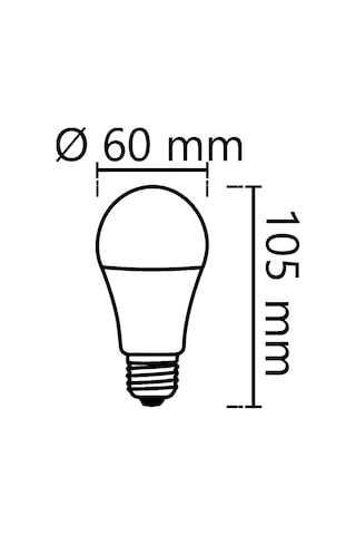 Noas 15 Adet 9w Led Ampul 6500k Beyaz Işık E27 Duy - 810 Lümen Yl95-9011 15 Adet