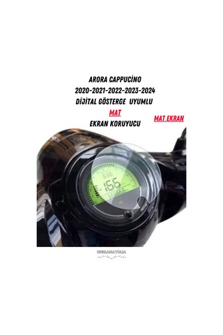 Arora Cappucino 2020-2024 Dijital Gösterge Uyumlu Mat Ekran Koruyucu