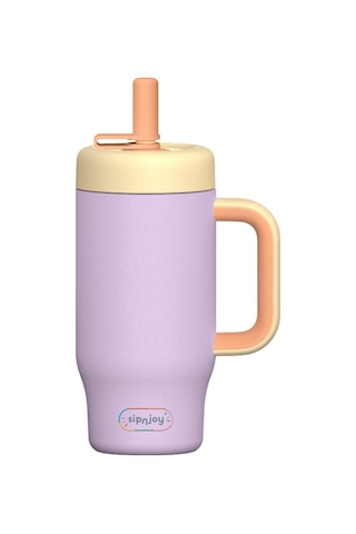 Sipnjoy - Handlehug Tumbler 550 Ml - Lila
